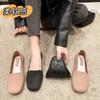 Europäische und amerikanische flachsohlige Einzelschuhe lässige hohle Damen-Flachschuhe vielseitige Schuhe Damenschuhe neue Sommer- und Herbstmodelle