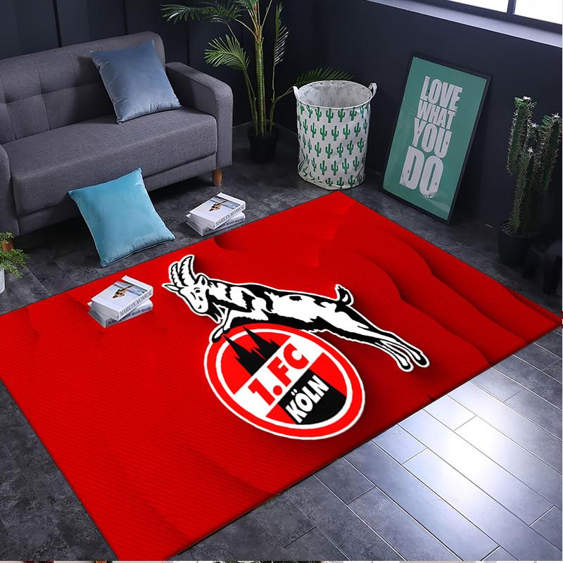 1PC rug Koln Goat Logo Carpet, Chair Rug,Area Rug for Office Bedroom living rooms bedroom, Doormat decor Christmas fan gifts
