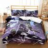 Mummy Girls Anime Bettwäsche-Set Bettbezug Bett-Set Steppdecke Kissenbezug Bettdecke King Queen Größe Jungen Erwachsene Bettwäsche-Set