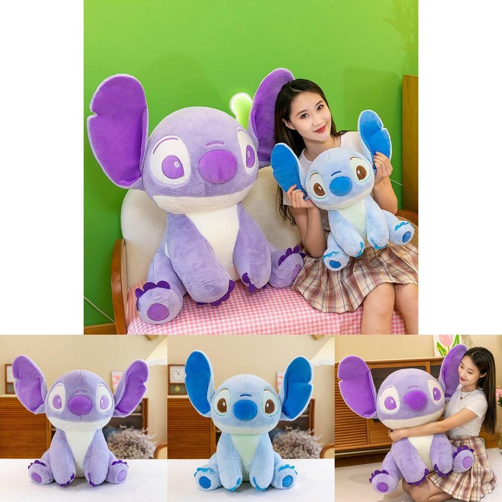 Cuddly Lilo Stitch Plush Toy Soft Polyester Doll 25/30/40/50/80cm