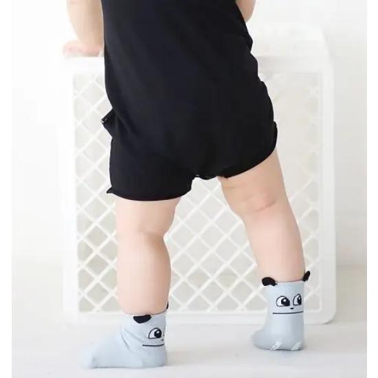 

New Spring Baby Socks Newborn Cotton Boys Girls Cute Toddler Asymmetry Anti-slip Socks 24M