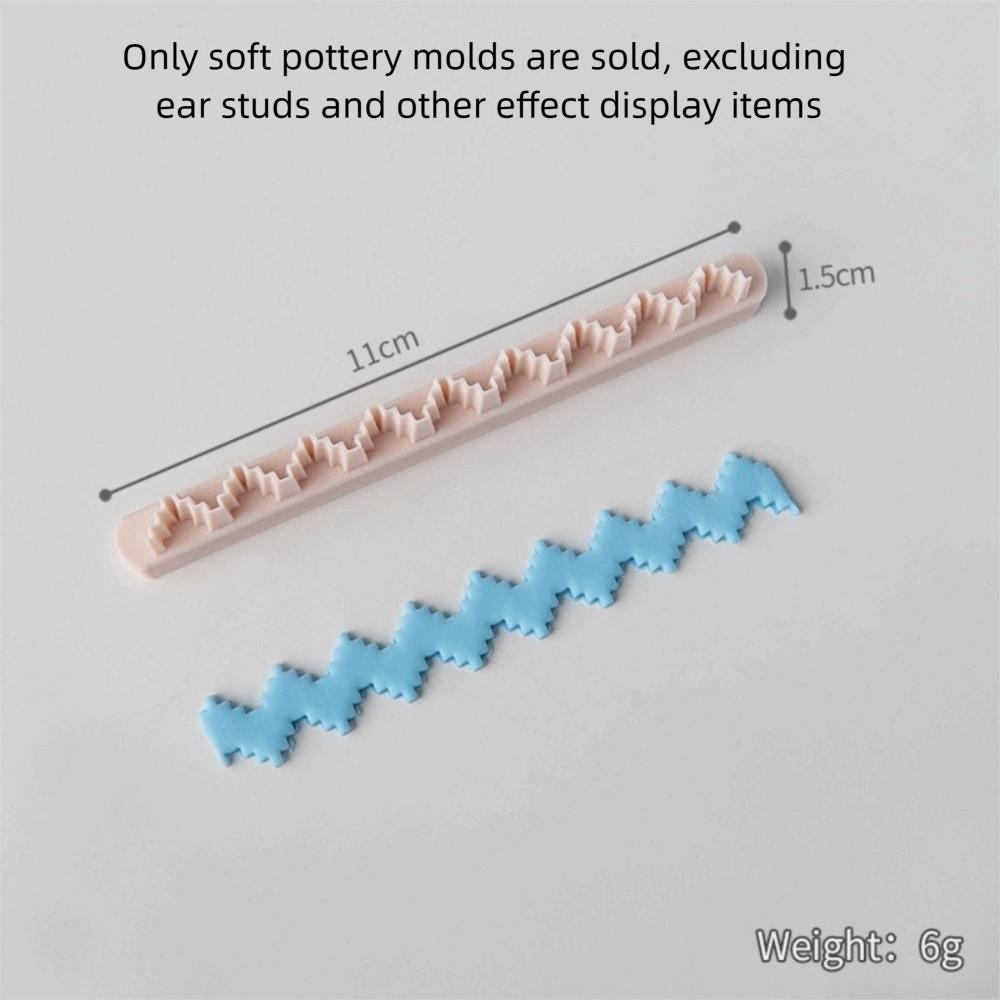Petal Mold Polymer Clay Cutter PLA Lace Trim Polymer Clay Earrings Quick Styling Clay Cutting Mold Polymer Clay Crafting