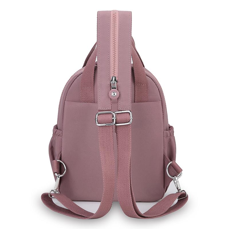 Backpack Nylon Women's Bag Multifunctional Shoulder Crossbody Bag Travel Chest Bag