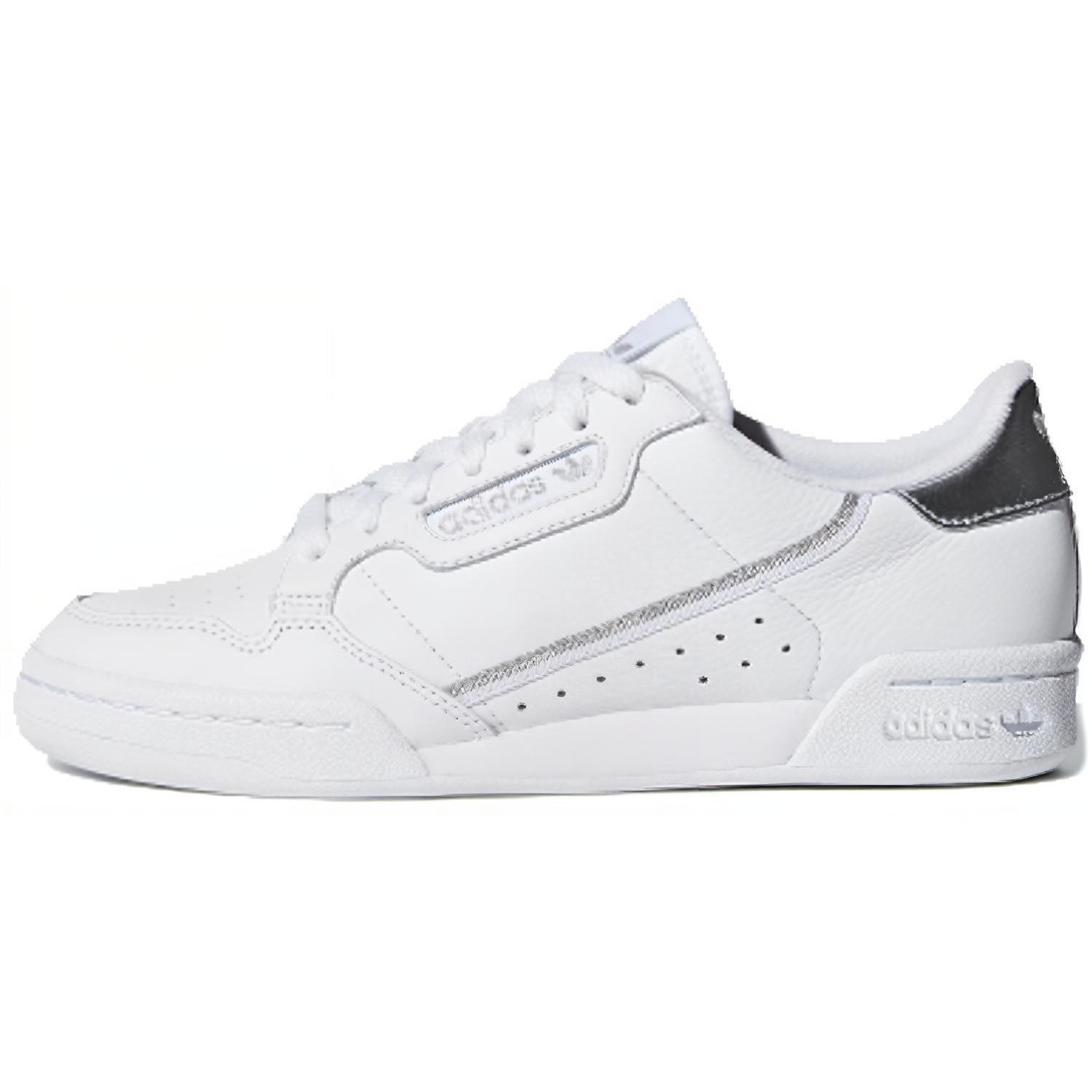 (WMNS) adidas Continental 80 Белый Серебристый Женские EE8925 EU 36
