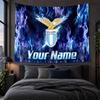 Personalized Tapestry Wall Hanging Lazio FC Pattern Art Background Cloth