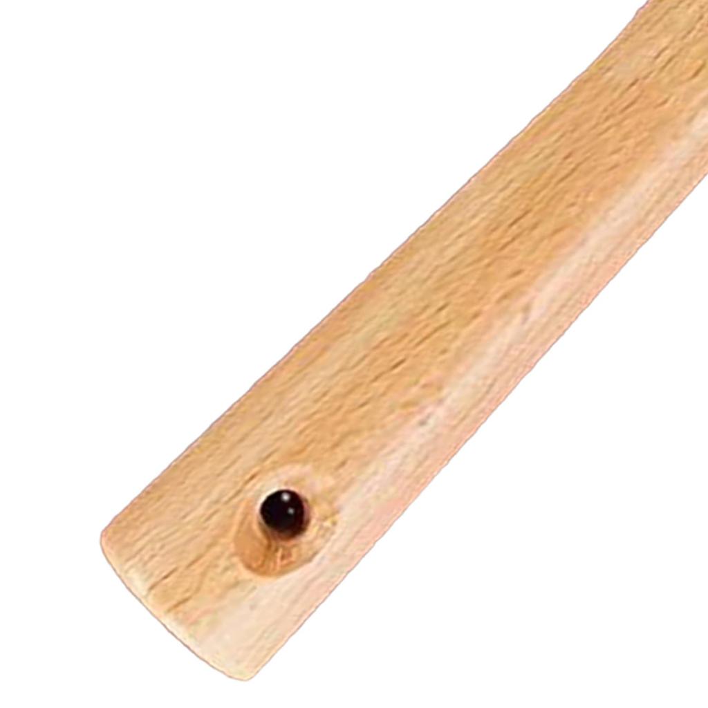 Cushion Hair Brush Minimalist Prevent Static Detangling Massage Brush with Wooden Handle for Home