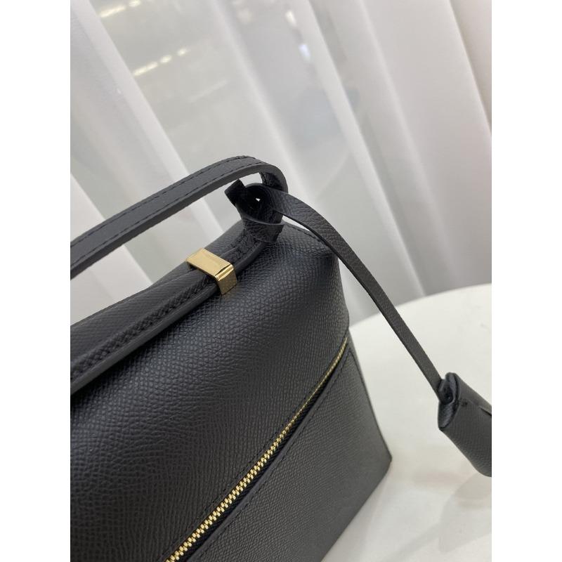 New retro leather cowhide box bag lunch box bag casual large capacity portable shoulder women's bag