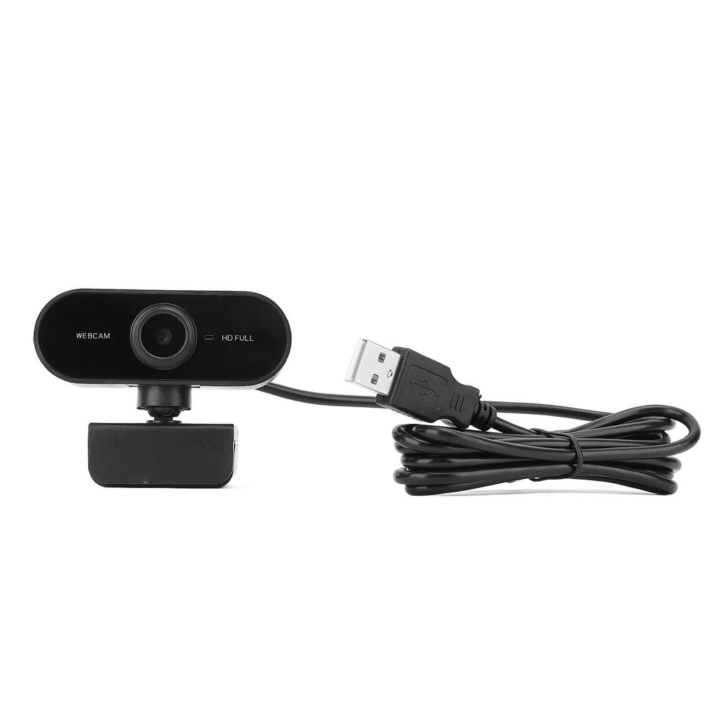 HD Computer Camera 1080P Plug and Play Adjustable PC Webcam Network Camera for Windows XP Vista 7 8