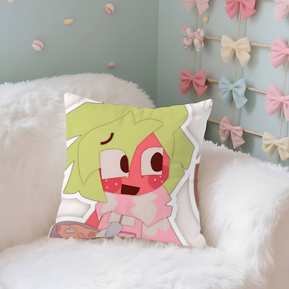 Cosmo Vee Case Plush Fabric Soft Pillowcase Double Sided Print Cushion Cover Household Gifts