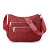 Sac bandoulière en nylon multi-poches - Sac à bandoulière tendance pour femme