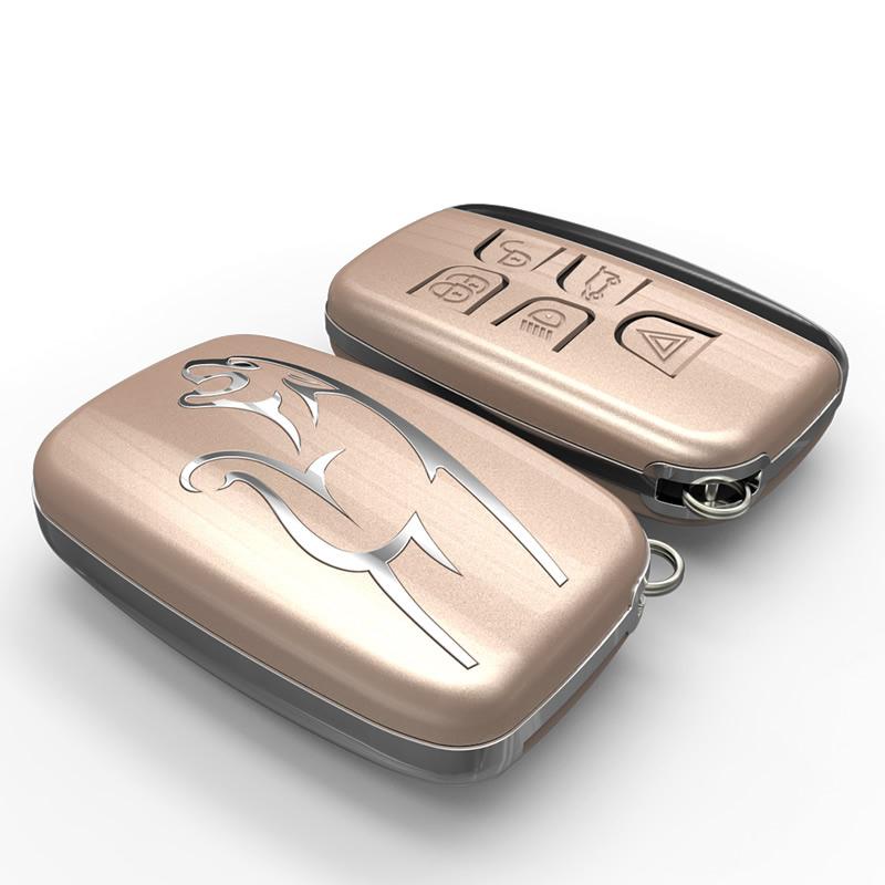 

Interior Mouldings Key Shell Case for Jaguar 5 Buttons Smart Remote Car key Auto Durable Car-Styling Car key Covers