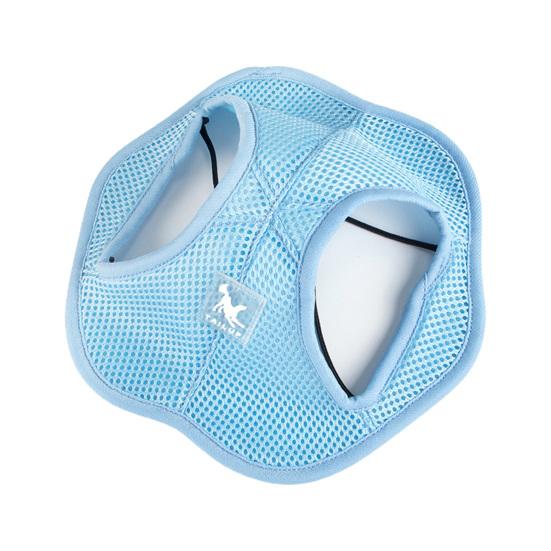 

Шляпа для домашних животных, дышащая, удобная, мягкая, с отверстиями для ушей, сетчатый головной убор для домашних животных, товары для домашних животных XL синий