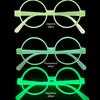 Neon Glow Glasses UV Black Light Absorption Luminous Party Glasses 5 Colors Glow In The Dark Birthday Wedding Decorations Party Supplies