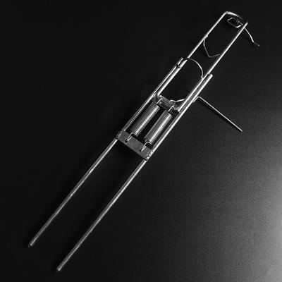 Support de canne à pêche automatique pliable, Support de canne à pêche en acier inoxydable, Support au sol