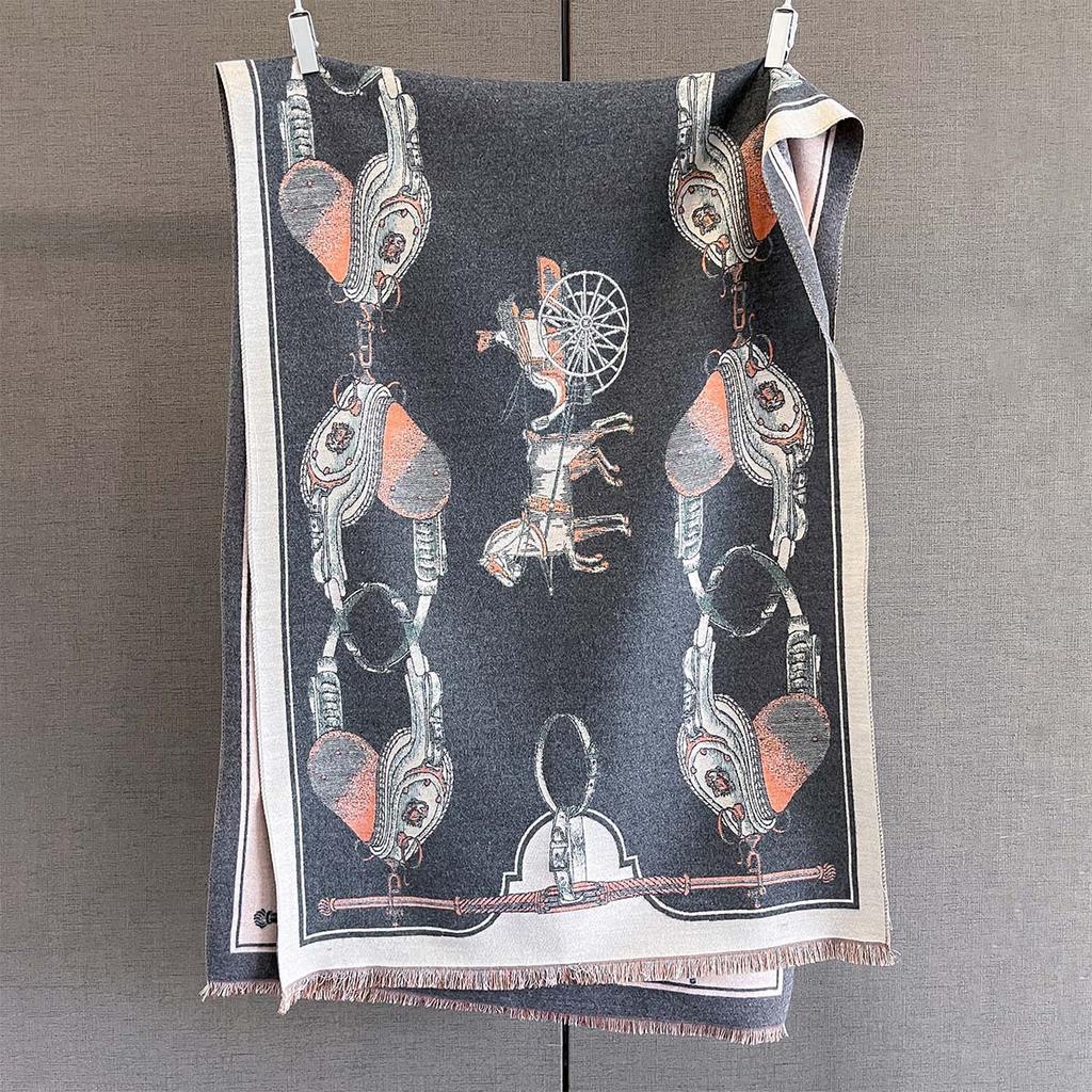 Women Cashmere Scarf Autumn Winter Thick Warm Scarf Luxury Quality Shawl Wrap Fashion Warmth Versatile Blanket Bufanda Echarpe
