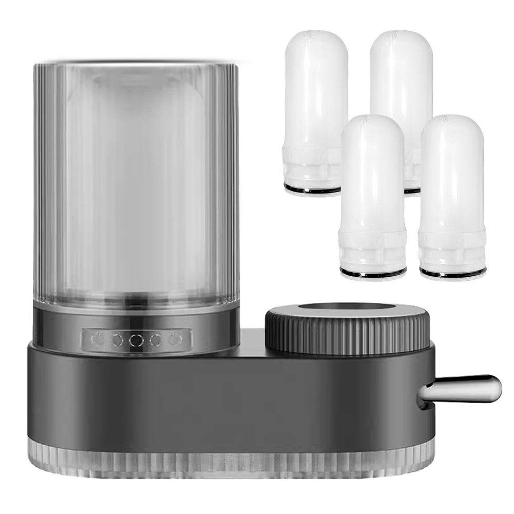 Faucet Water Filter Washable Ceramic Filter Bathroom Mount Filtration Tap Purifier Water Filtration System for Kitchen Sink