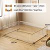 Easy Assembly Pet Fence: Adjustable Anti-Escape Dog & Cat Cage for Medium & Small Pets