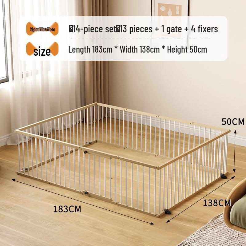 Easy Assembly Pet Fence: Adjustable Anti-Escape Dog & Cat Cage for Medium & Small Pets