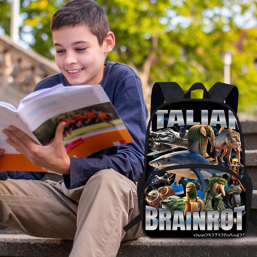 Backpack, 3D Digital Printing Backpack, Back To School Backpack, School Shoulder Bag For Students And Fans