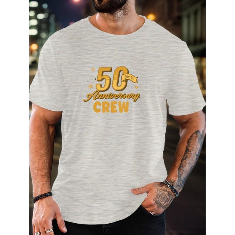 T-shirt Homme Été Vintage 50 Imprimé T-shirts Surdimensionné T-shirt Haut Vêtements Homme Streetwear Extérieur Manches Courtes T-shirts