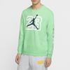 Jordan Legacy AJ13 Long Sleeve T-Shirt Men Tops Dream-Green CW0794-350