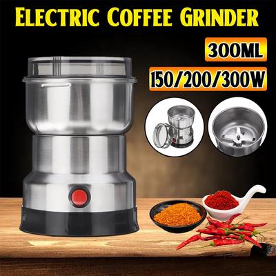 Küchen Getreide Nüsse Bohnen Gewürze Körner Mühle Maschine Multifunktional Kaffee Heim Mühle 150/200/300W Elektrische Kaffeemühle