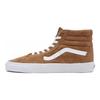 Vans Sk8 Suede High Top Skate Shoes Unisex Sneakers Brown White VN0005U9TBN