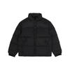Refreshing U-Neck Short Sleeve Solid Color Down Jacket Men Jackets CHXDNA192002D-BKX