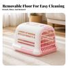 Plastic Pet Transport Crate Breathable Hard Shell Cat Carrier Lightweight