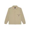 New Balance Jackets Unisex Brown Lapel Moderate Other NAA3E013-BEI