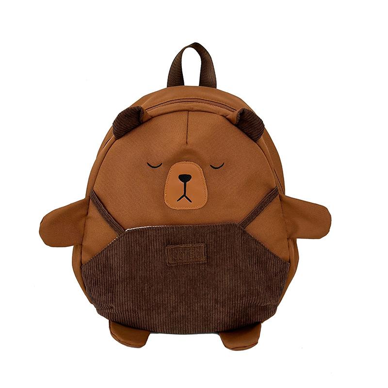 School Bag 2025 New Cartoon Cute Funny Ugly Backpack Kindergarten Children's School Bag Versatile Leisure Commuter Backpack