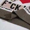 Unisex Streetwear Knit Sweater With Heart Flame Motif - Soft Breathable Loose Fit Winter Pullover Teens
