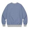 Maha Grid Laundry Sweatshirt Blue(Mg2Dsmm444A)