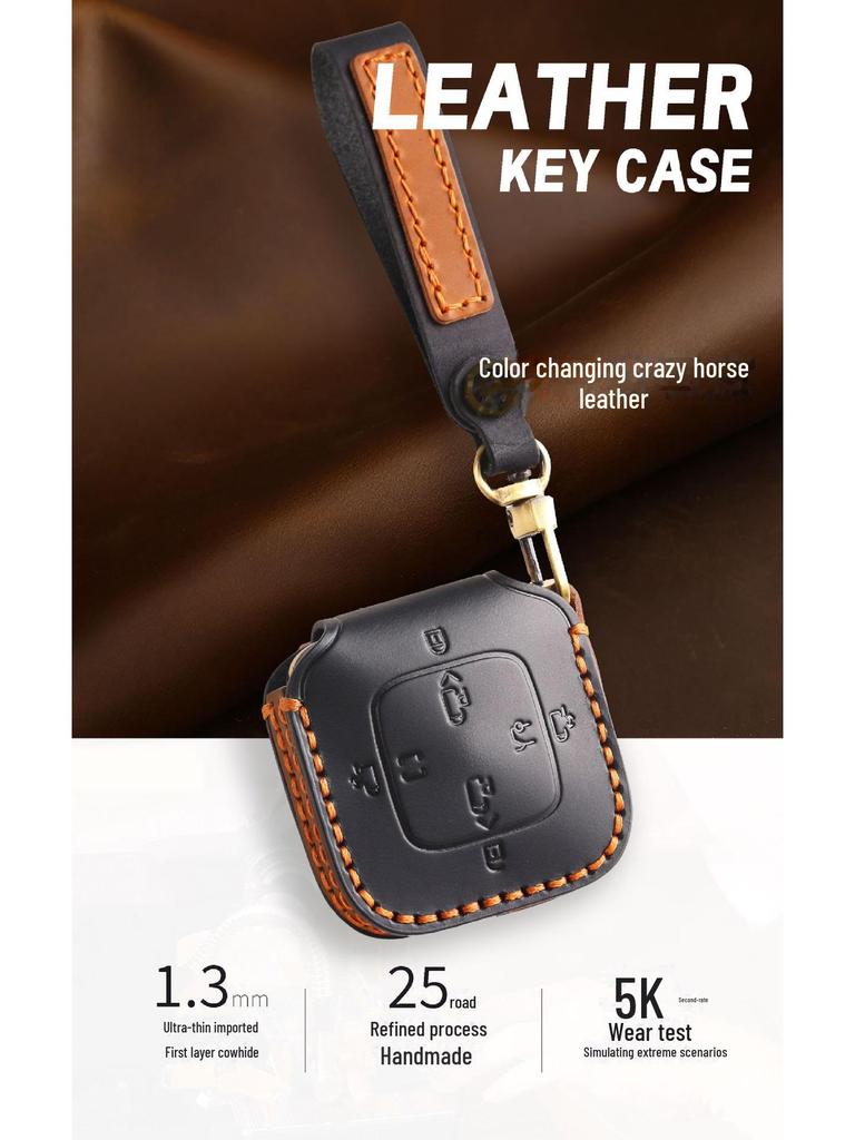 ZEEKR 001 & Geek 009 Leather NFC Smart Key Cover - Fits 24 Models