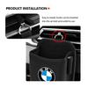 bkrna3 Car Storage Box Phone Charge Air Vent Outlet Pocket Organizer For BMW M Sport M2 M3 M4 M5 M6 E46 E90 E60 F10 F20 E87 X3 X6