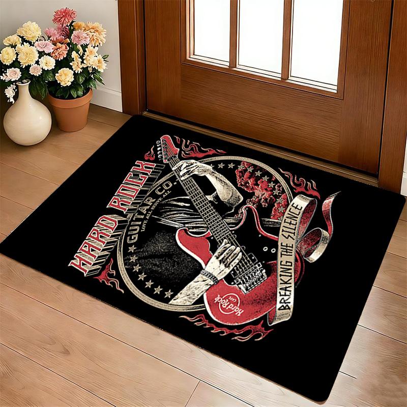 Heavy Metal Living Room Nonslip Area Rug Soft Carpet For Bedroom Game Playroom Sofa Office Home Decor Doormat Christmas Gift C926681