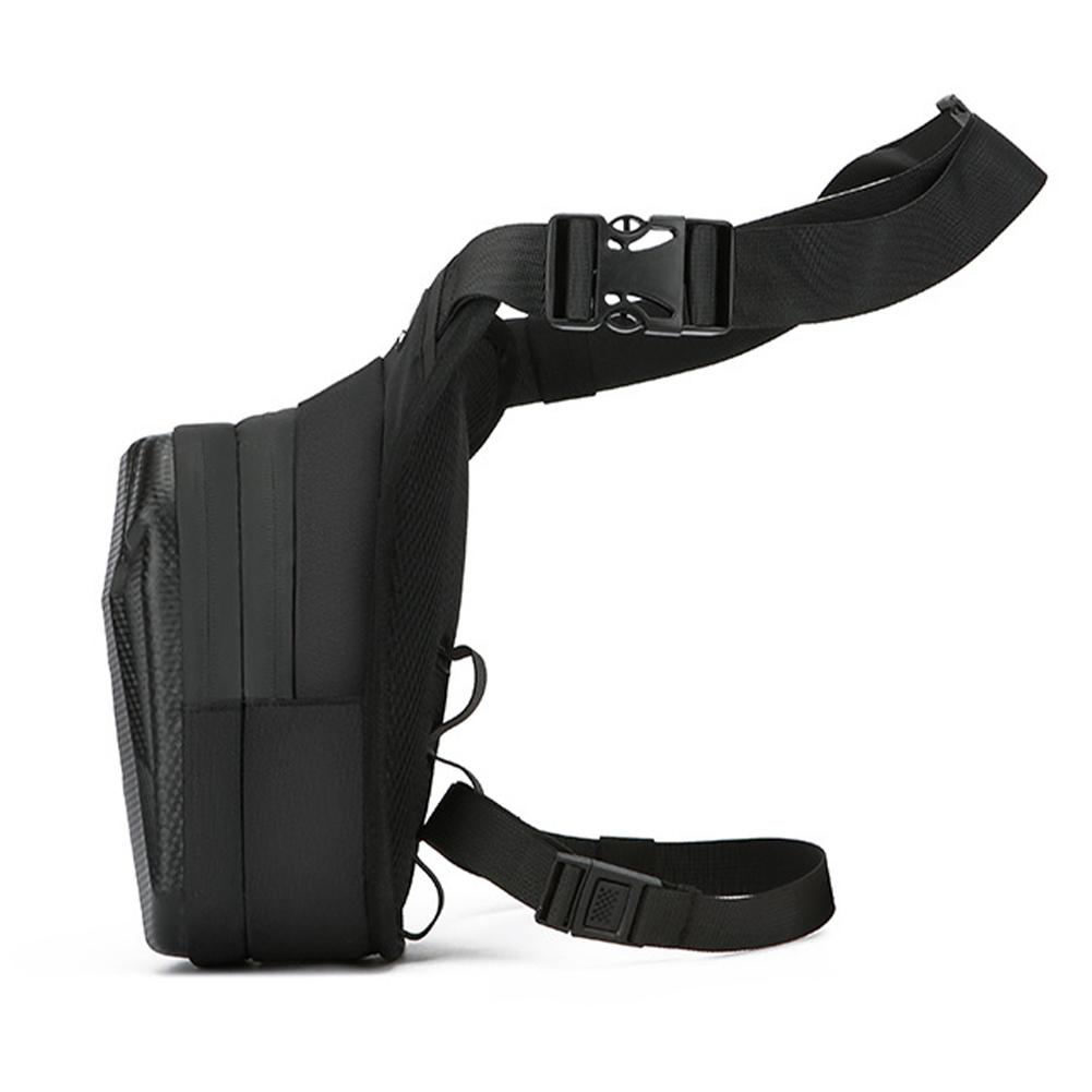 Outdoor Thigh Bag Waterproof Motorcycle Chest Bag with Removable Leg Strap Multifunctional Leg Pouch for Cycling Hiking Camping
