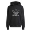 adidas Mens Trefoil Loose Fit Hoodie