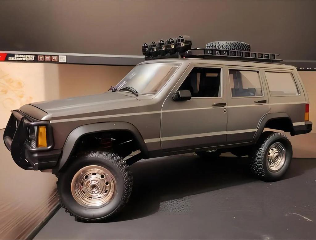MN78 1:12 Full Scale RC CAR Cherokee 213 Four-wheel Drive Climbing Car RC Remote Controlled Toy Model for Kids Gifts
