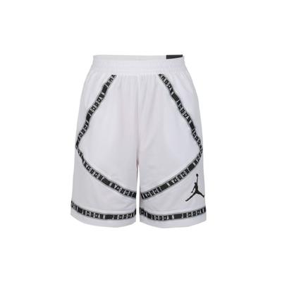 Alphabet String Tag Basketball Shorts Herren Unterteile Weiß AJ1109-100