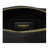 Burberry Borsa a Spalla in Cotone con Logo Piccola da Donna Nera 81140741