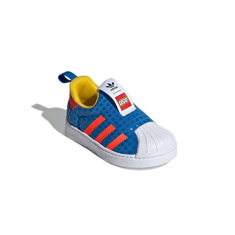 LEGO x adidas Superstar 360 I Shock Blue Baby Sneakers Footwear-White Eqt-Yellow H02731