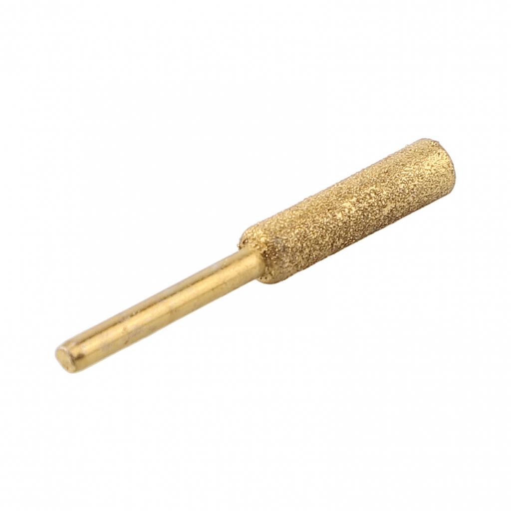 6× Potažený Válcový Fréza Pila Ener Bruska Pila Řetěz Broušení Obtahovací kámen#