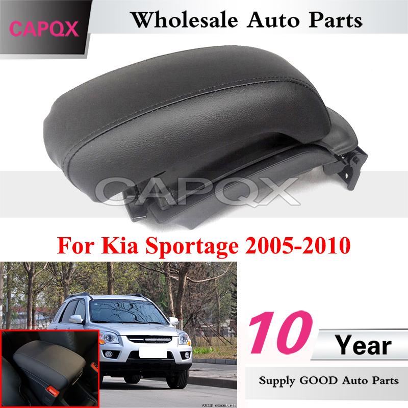 CAPQX Car Center Console Armrest Assembly For Kia Sportage 2005-2010 Black Beige