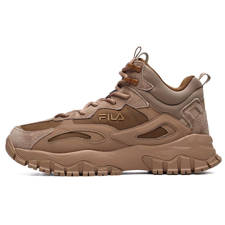 FILA Tracer High Top Running Shoes Coffee F12M141125FBT 42.5