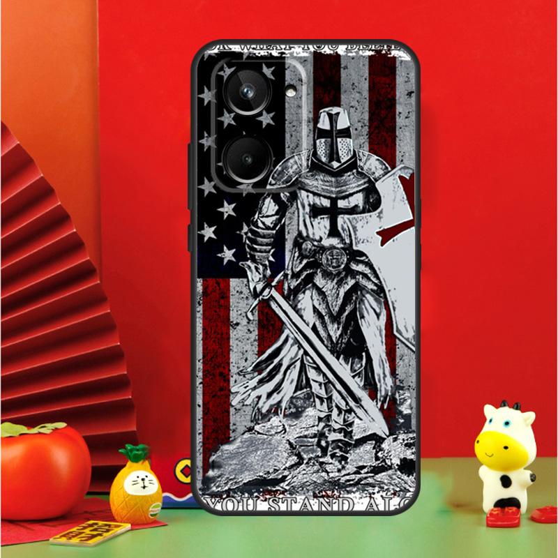 

Рыцари-тамплиеры Христианские Для Realme GT Neo 6 C21Y C25s C30 C31 C33 C35 C51 C53 C55 C67 GT5 9 10 11 12 Pro Plus Чехол Realme GT5