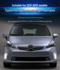 LED Daytime Running/Fog Lights for 11-13 Toyota Prius Front Bumper