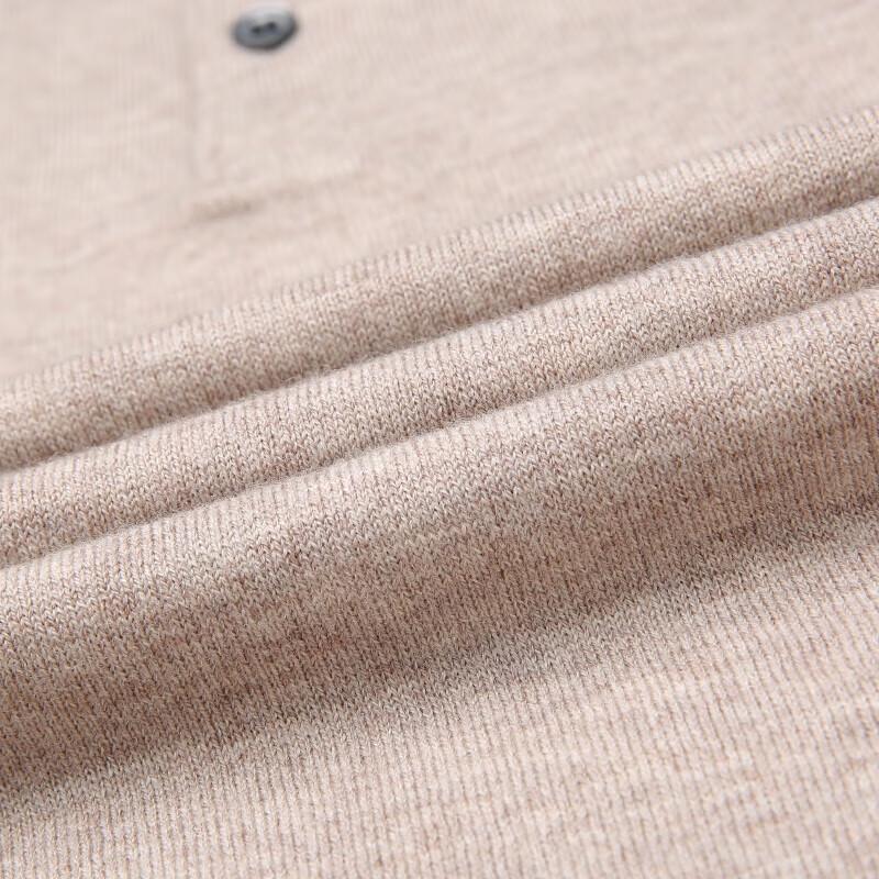 Men's Pure Wool Business Polo Sweater