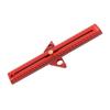 Woodworking T Track Ruler Multifunctional Aluminum Alloy Portable Wood Measuring Angle Ruler