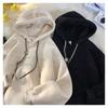Men's And Women's Autumn And Winter Trend Loose And Plush Thick Hoodie